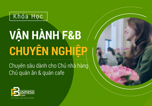 khóa học vận hành nhà hàng quán cafe